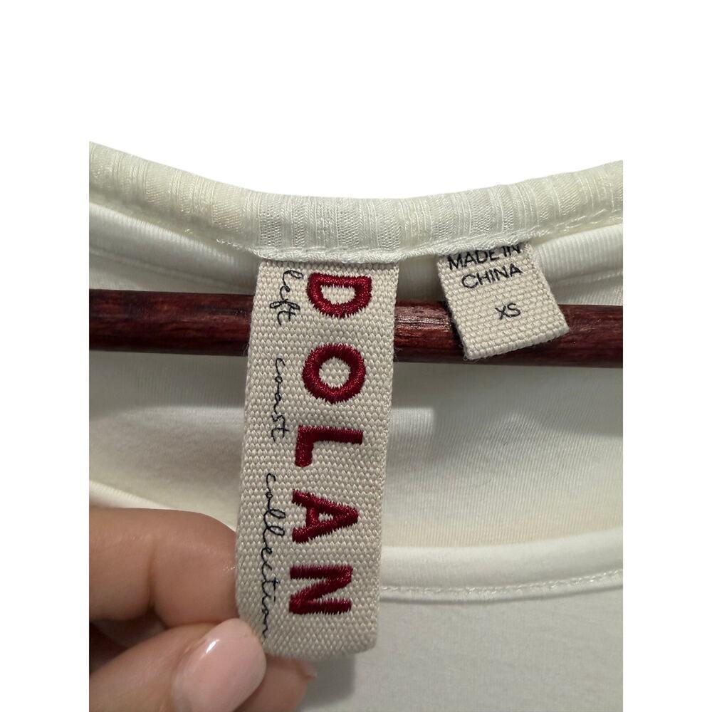 Dolan Anthropologie Orla Henley Ribbed Maxi Dress Size XS Minimalist - Picture 2 of 10